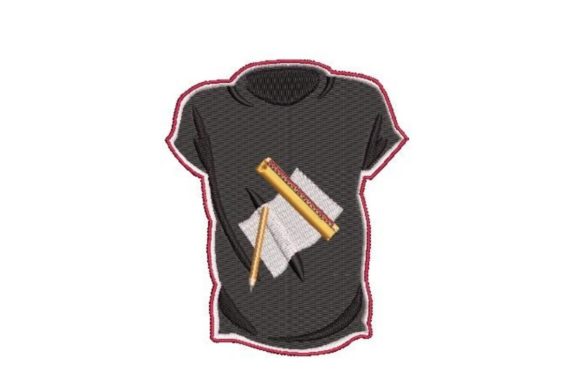 Black T-shirt: A Designer’s Review for Back To School Embroidery