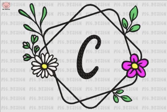 Flower Daisy Font C: A Holiday Embroidery Review