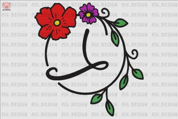 Flower Font L: A Designer’s Review for Boutique Apparel