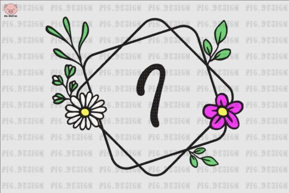 Review: Flower Daisy Font I for Holiday Embroidery