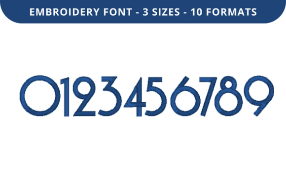 Reviewing Font Numbers 0 to 9 for Boutique Apparel